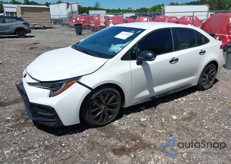 2021 Toyota Corolla Se Nightshade Edition z USA, uszkodzony, nr VIN 5YFS4MCE1MP079346